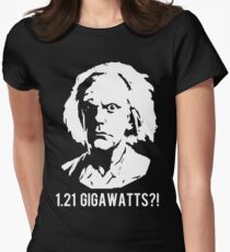 1.21 Gigawatts?! Women's Fitted T-Shirt