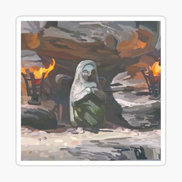 Item preview, Lurelin Village Goddess Statue designed and sold by celestialraposa.
