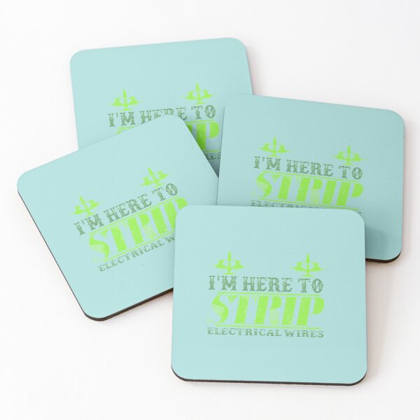 Item preview, I'm Here To Strip Electrical Wires: Funny Electrician Gift Ideas. designed and sold by cutitoutsir.