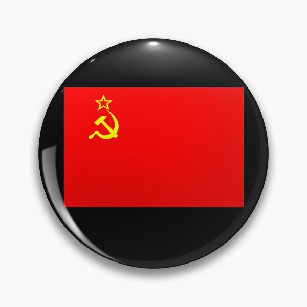 Soviet Flag Pins and Buttons for Sale