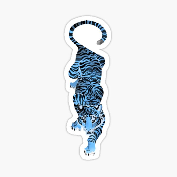 Vista previa del artículo con la obra «Tigre», diseñado y vendido por TeeshopUK.