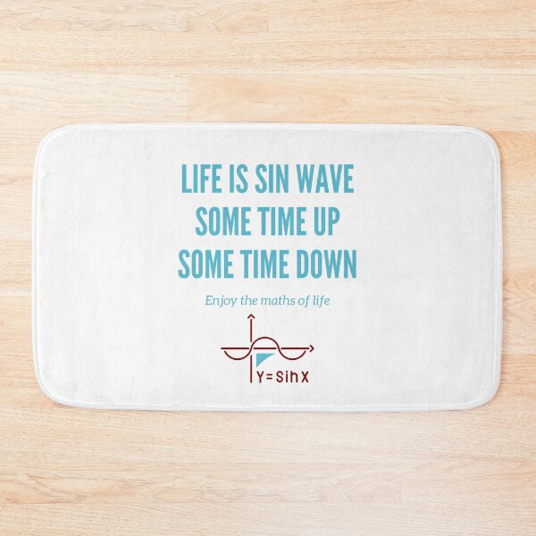 Item preview, mathematics of life sin wave designed and sold by DukeDoctor.
