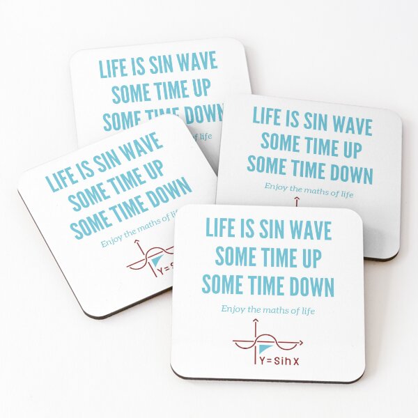 Item preview, mathematics of life sin wave designed and sold by DukeDoctor.