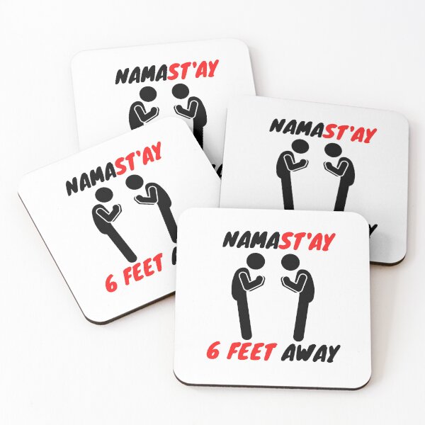 Item preview, Namast'ay Social Distancing designed and sold by Reyu ..