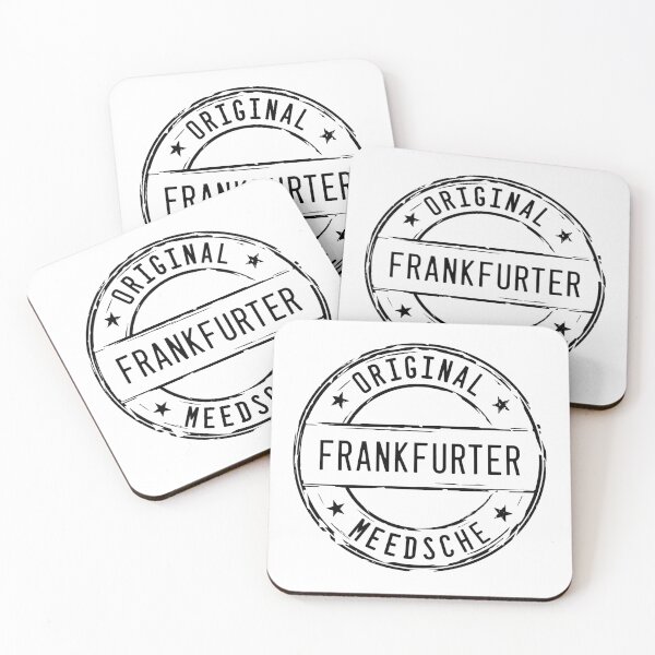 Item preview, Frankfurt stamp Frankfurt girl birth baby designed and sold by GeogDesigns.