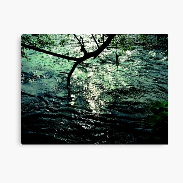 alzette river 14 Canvas Print