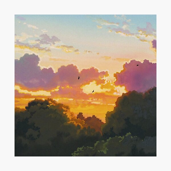Item preview, Anime Sunset designed and sold by layar5.