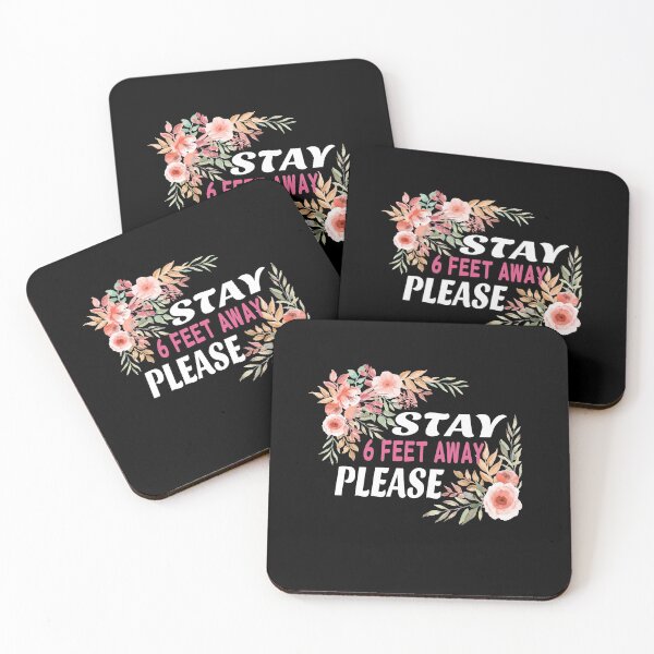 Item preview, Stay 6 Feet Away please Social Distancing, Quarantine 2021 products, Social Distancer designed and sold by vector-pro.