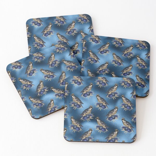Item preview, Retro Royal Bird Patterns designed and sold by digitalvintage.