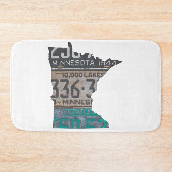 Item preview, Vintage Minnesota License Plates designed and sold by Maren Misner.
