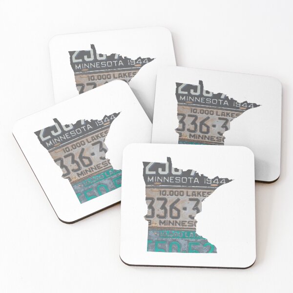 Item preview, Vintage Minnesota License Plates designed and sold by Maren Misner.