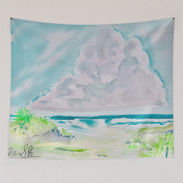 Item preview, Big Puffy Cloud designed and sold by Kimberly Stein Studio.