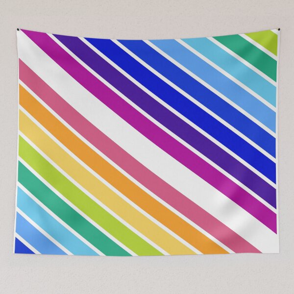 Item preview, At the End of The Rainbow Stripes designed and sold by XOOXOO.