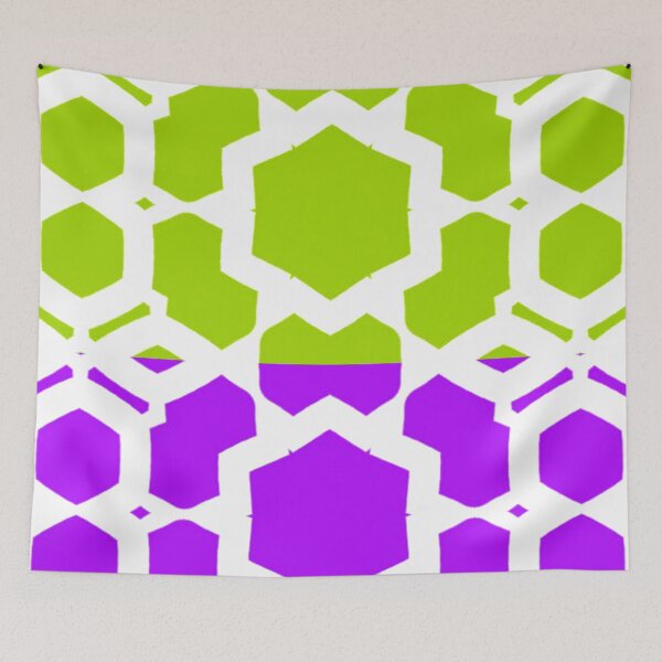 Item preview, Tribal Walk Purple Green designed and sold by PageDesigns.