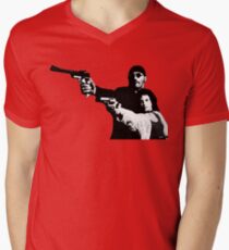 Léon: The Professional Men's V-Neck T-Shirt