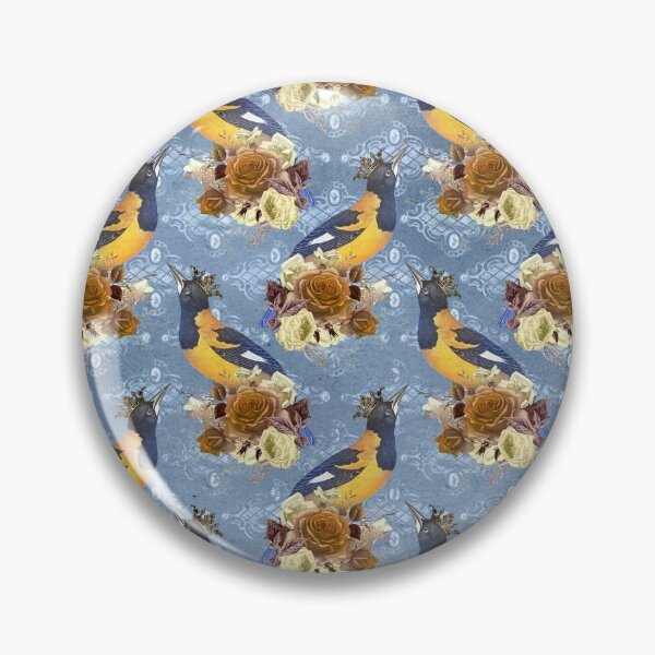 Artikelvorschau, Retro Royal Bird Patterns entworfen und verkauft von digitalvintage.