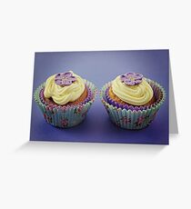 Vintage Cupcakes Greeting Card