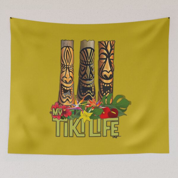 Item preview, My Tiki Life designed and sold by PatArtByKevin.