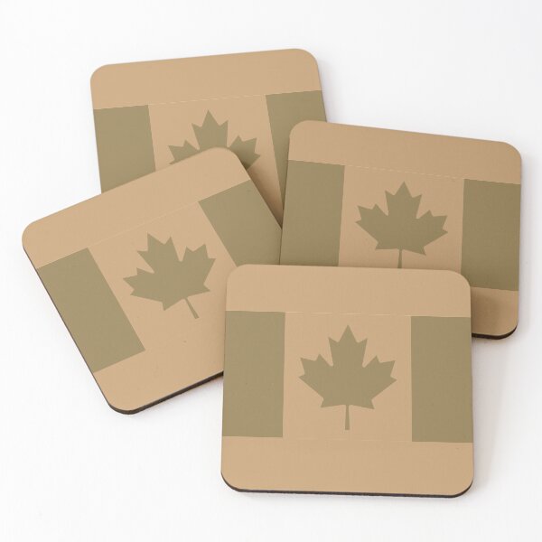 Item preview, Canada Flag Desert/Coyote designed and sold by Cestus.