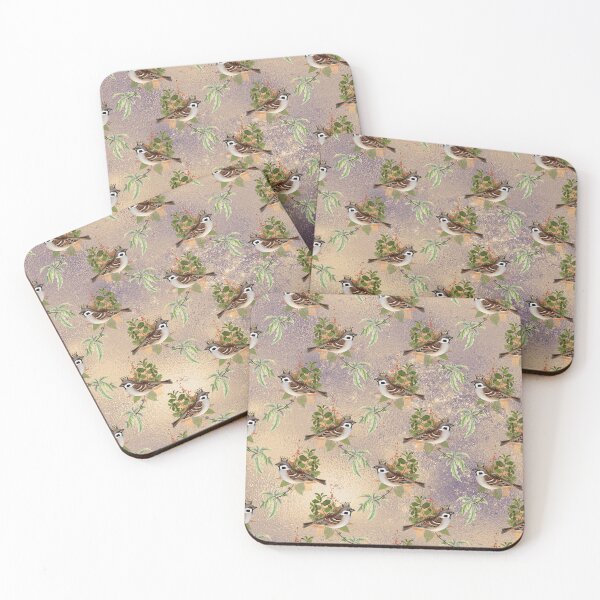 Item preview, Retro Royal Bird Patterns designed and sold by digitalvintage.