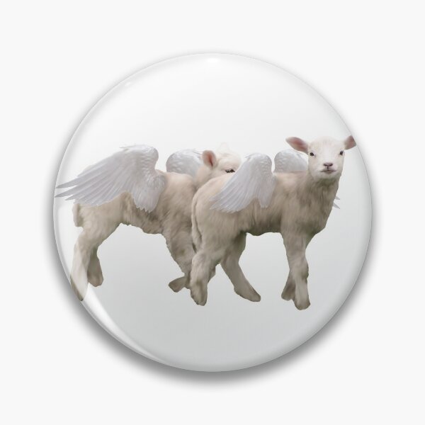 Item preview, cute lamb with wings  designed and sold by chachels.