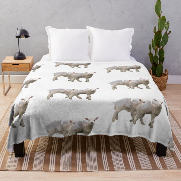 Item preview, cute lamb with wings designed and sold by chachels.