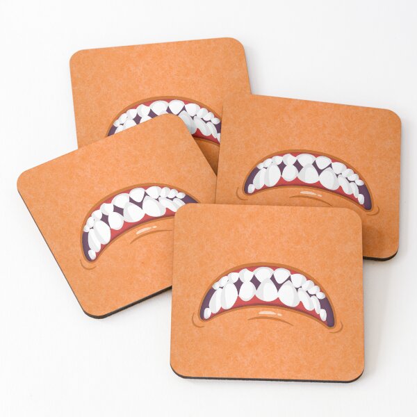 Item preview, Angry Orange Fuzzy Monster Mouth designed and sold by wheedesign.