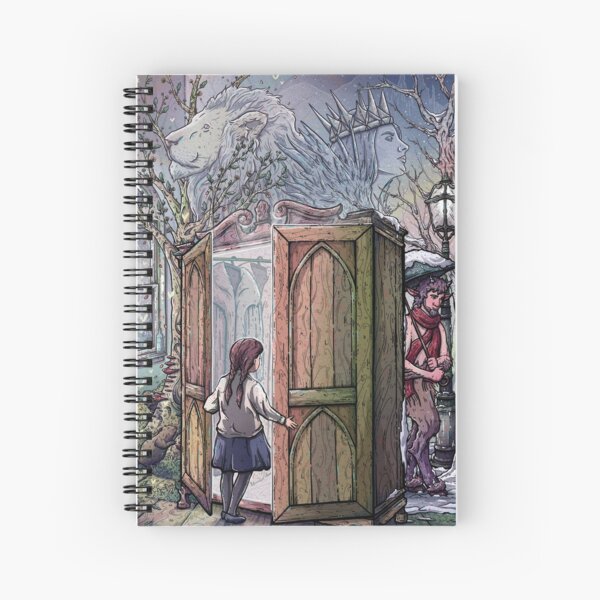 Lucy's Discovery, Narnia Fan Art Spiral Notebook