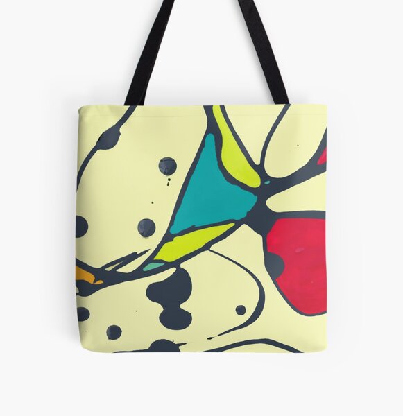 60ies No. 1 Allover-Print Tote Bag