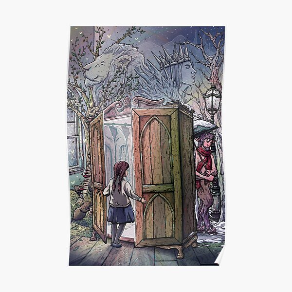 Lucy's Discovery, Narnia Fan Art Poster