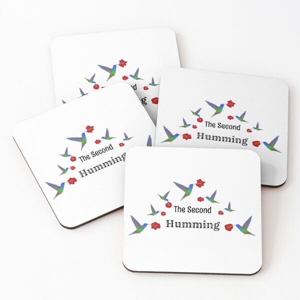 Item preview, The Second Humming, Cheeky Hummingbird Pun designed and sold by Davey's Designs.
