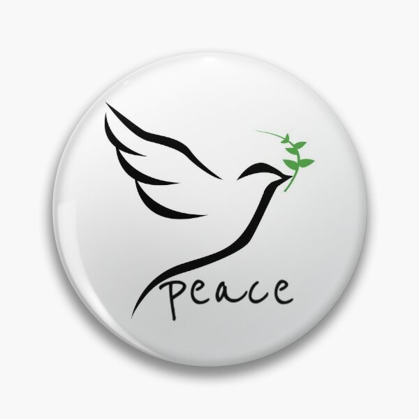 Peace Dove Pins and Buttons for Sale | Redbubble