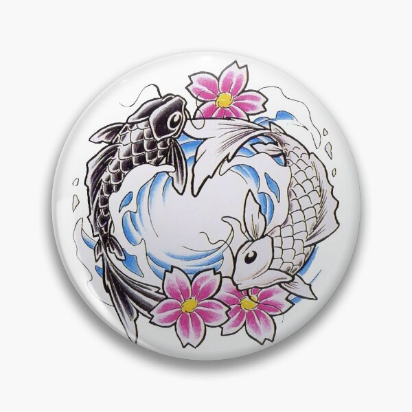 Item preview, Yin Yang Chinese Koi Fish designed and sold by AsianT-Shirts.