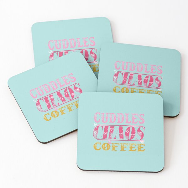 Item preview, Coffee Chaos And Cuddles: Funny Humorous Gift Ideas. designed and sold by cutitoutsir.