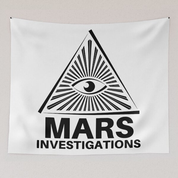 Item preview, Mars Investigations Logo Re-marca Veronica Mars designed and sold by Queen City Craftworks.