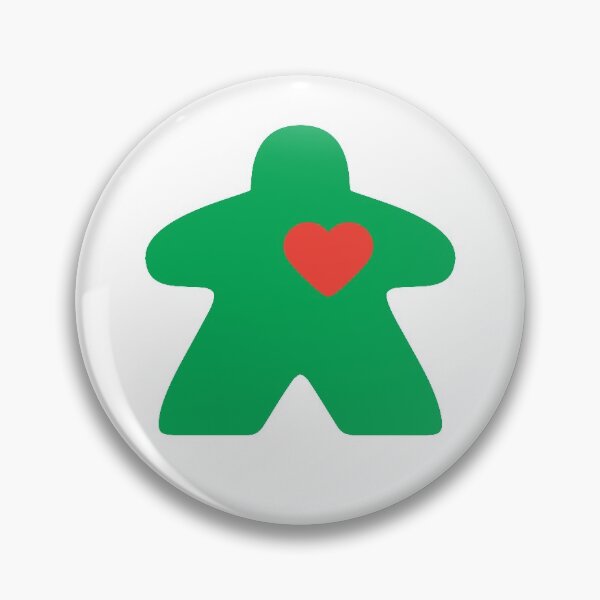 Item preview, Meeple Love - green designed and sold by emilyRose3.