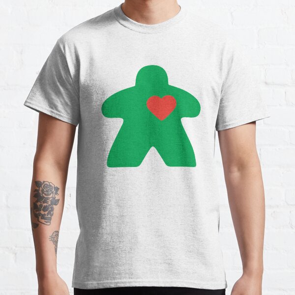 Item preview, Meeple Love - green designed and sold by emilyRose3.