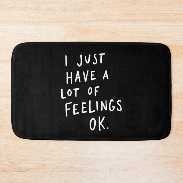 Item preview, Feelings Black designed and sold by Me And The Moon.