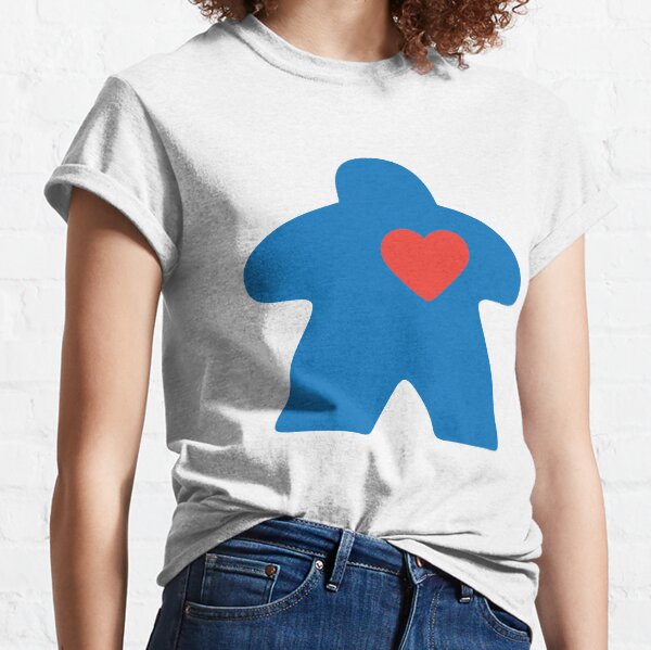 Item preview, Meeple love - blue designed and sold by emilyRose3.