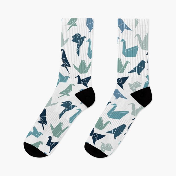 Item preview, Origami Birds in Light Blue designed and sold by PipitAndFox.
