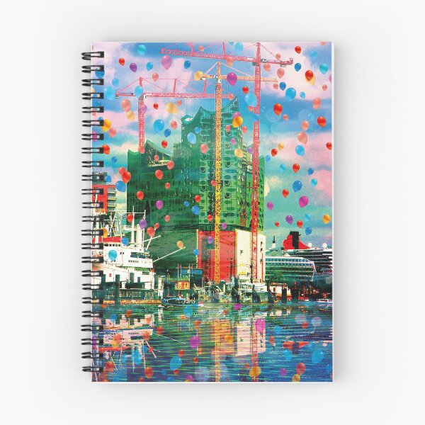 Item preview, 08 Fascination Hamburg Port Elphi Ships Pop Art - Margarita Art designed and sold by Margarita-Art.