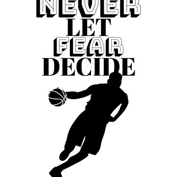 Artwork thumbnail, NEVER LET FEAR DECIDE (on back) by Ethos Bubbles