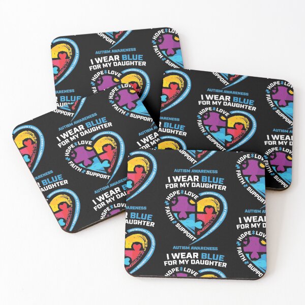 Item preview, I Wear Blue For My Daughter Autism Awareness Gifts For Mom Dad designed and sold by Maria Nash.