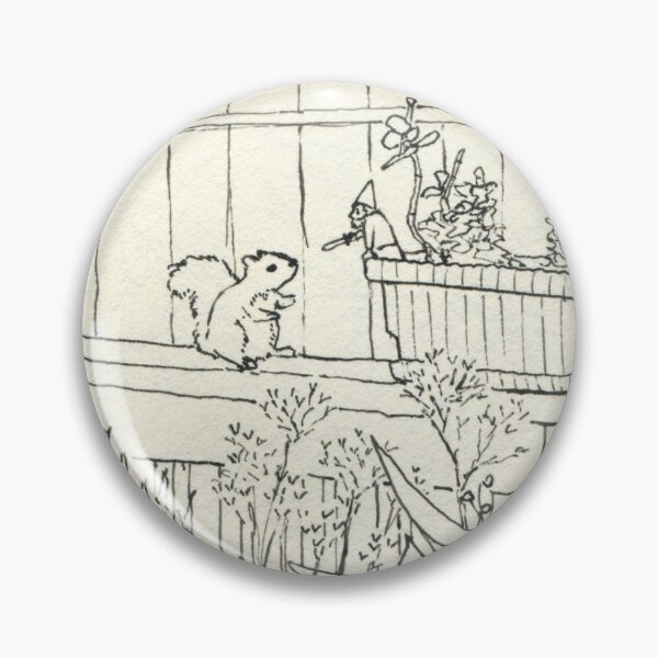 Item preview, Squirrel vs Gnome designed and sold by Lizzie Kelso.