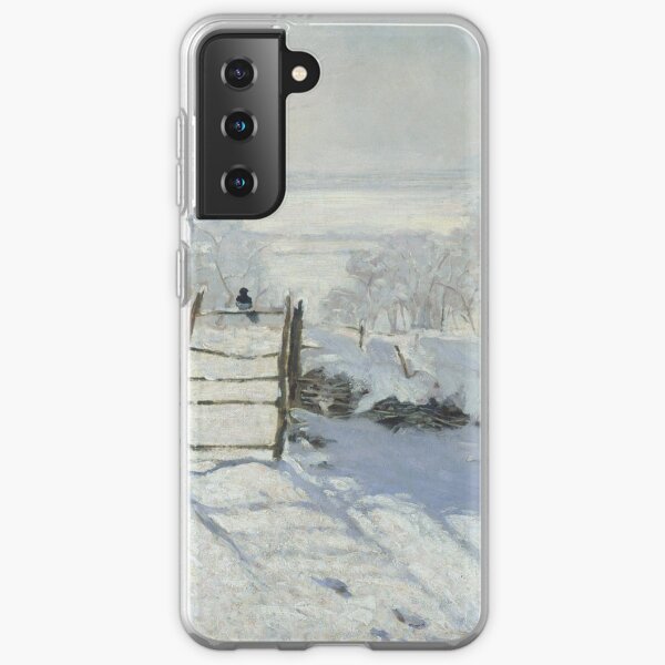 The Magpie by Claude Monet Samsung Galaxy Soft Case