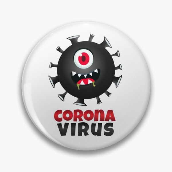 Item preview, Funny Corona Virus monster designed and sold by Alemis.