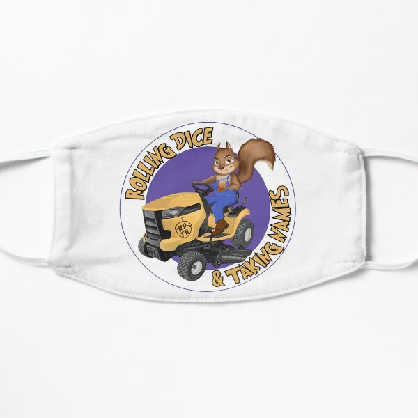 RDTN Squirrel on a Lawn Mower Mask