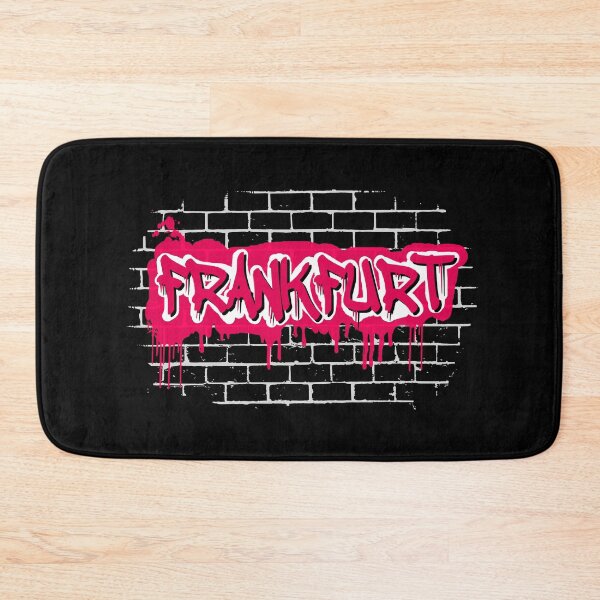 Item preview, Frankfurt graffiti pink party Mainhattan Hessen designed and sold by GeogDesigns.