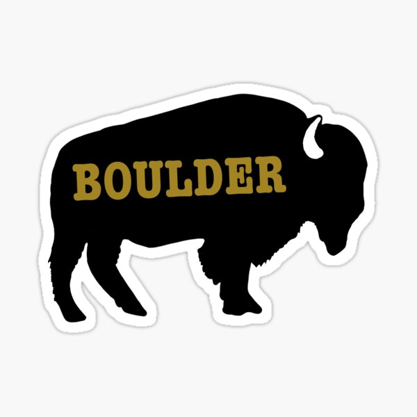 Boulder Buffalo Sticker