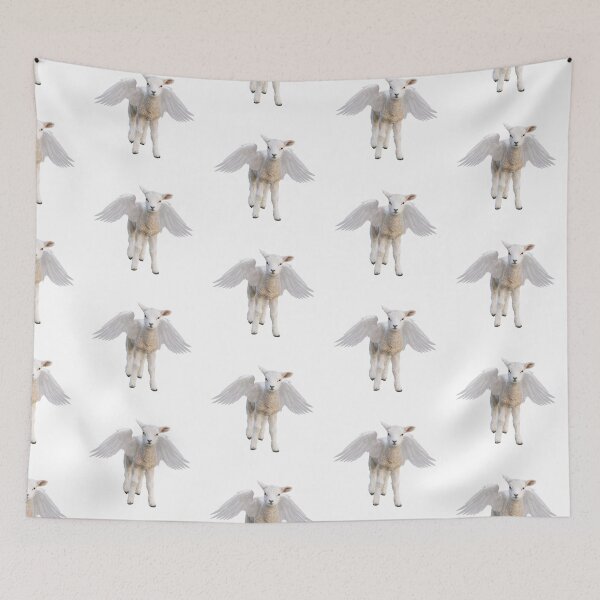 Item preview, lamb with wings  designed and sold by chachels.